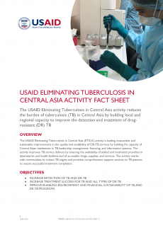USAID Eliminating Tuberculosis in Central Asia