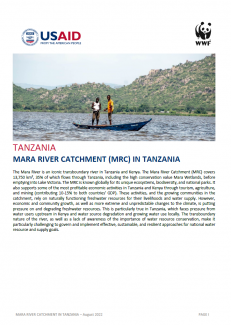 MARA RIVER CATCHMENT IN TANZANIA