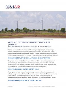Vietnam Low Emission Energy Program (V-LEEP II)