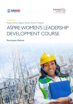 Power Africa Energy Sector Women’s Leadership Initiative Participant Manual Cover