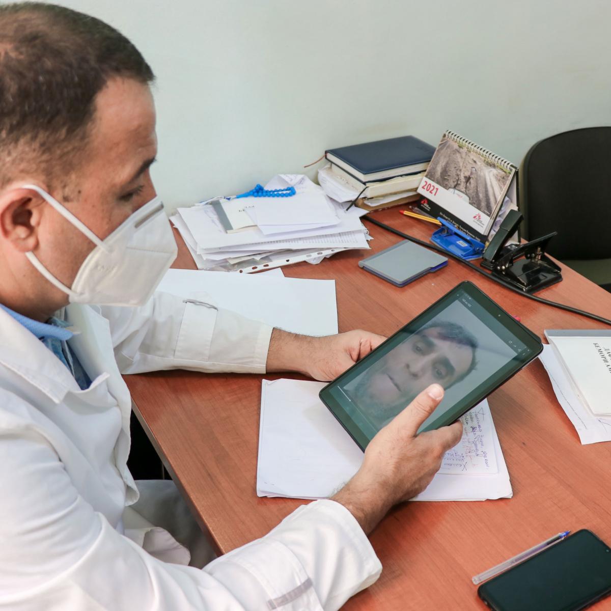 A doctor’s video chats with TB patients while they take their TB medications