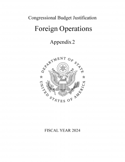 FY 2024 Congressional Budget Justification - Appendix 2