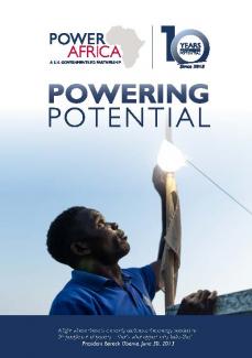 Power Africa 10 Year Anniversary Brochure Cover