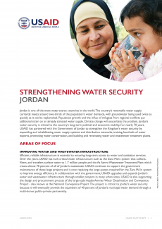 Strengthening Water Security Fact Sheet