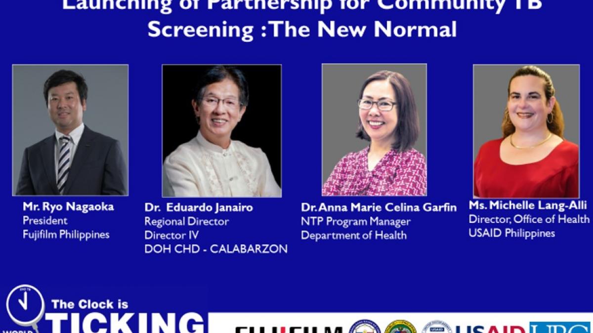 USAID, DOH and Fujifilm Partner to Introduce Portable Chest X-Ray Machine to Screen Tuberculosis