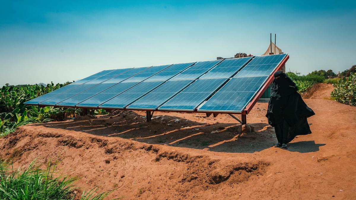 USAID helps Yemeni farmers invest in green energy.