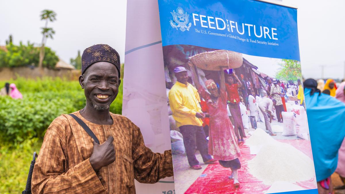 "My family is so happy because we can feed well and pay our children’s school fees with only half of our produce. All the farmers in the group were also happy, and some even obtained better yields than me." 