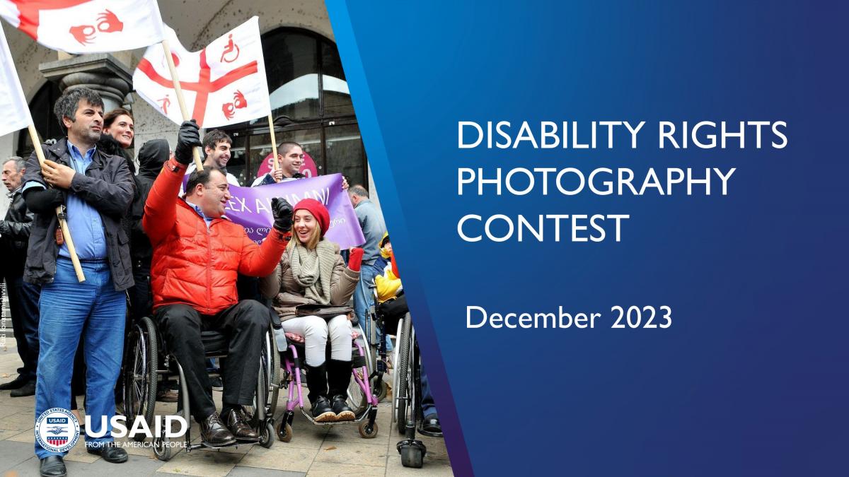 Disability Rights Photo Contest Title Card