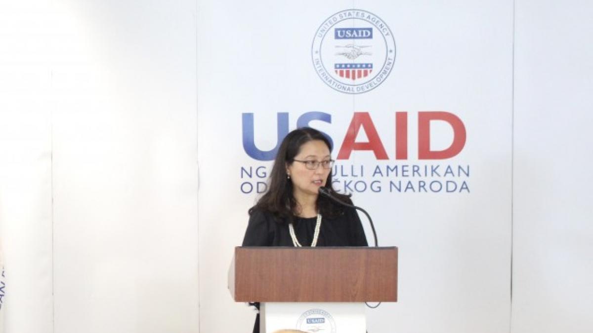 USAID Kosovo Swearing in Ceremony: Lisa Magno, USAIDKosovo Mission Director