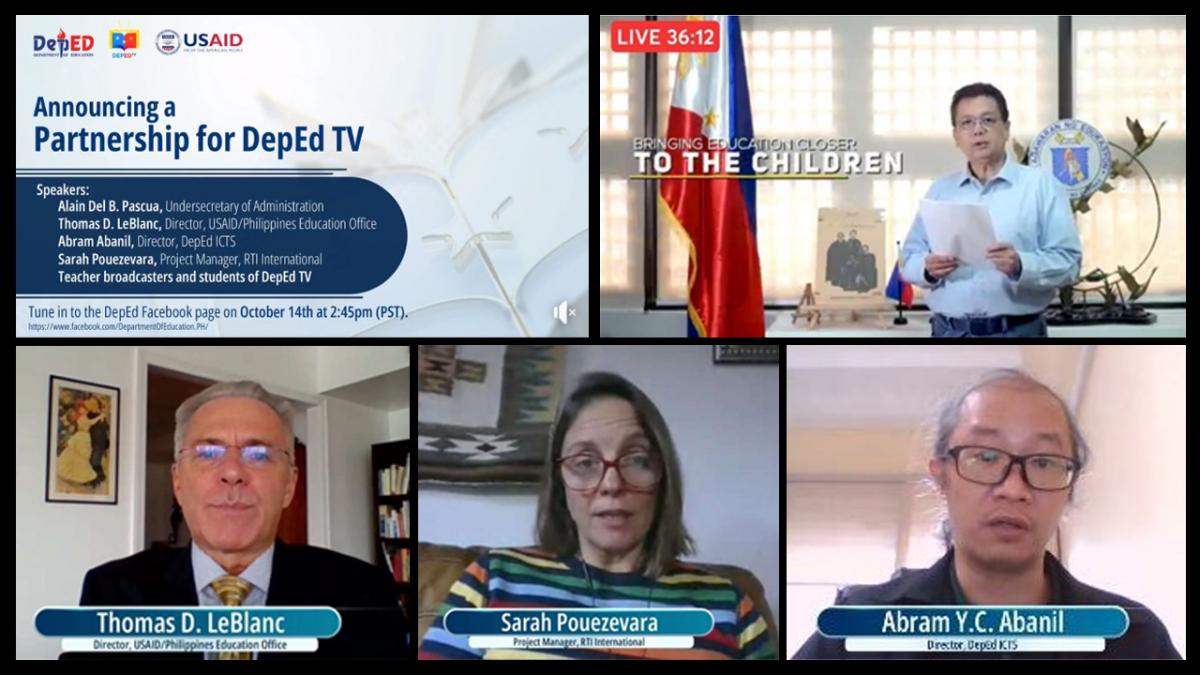 USAID Partners with Department of Education to Produce Gender-Responsive and Socially Inclusive TV Episodes