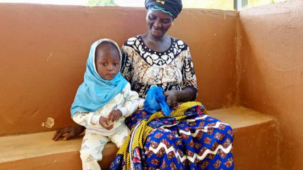 Ramatou completely recovered from her severe acute malnutrition, 