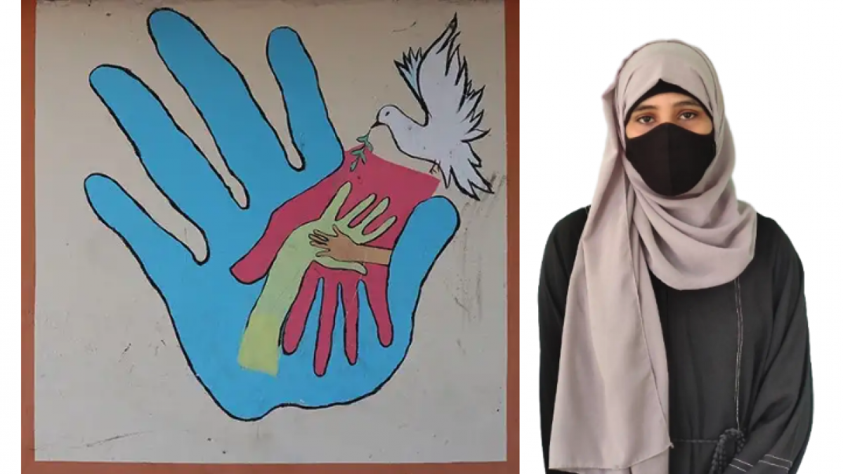 Nihal, 17, was inspired by her artistic parents to start painting at the age of nine. “Throughout my drawings, I express the suffering of people through a lack of social or basic services. I dream of becoming a popular Manga and cartoon artist, and using art to impart great values to our children,” she said.