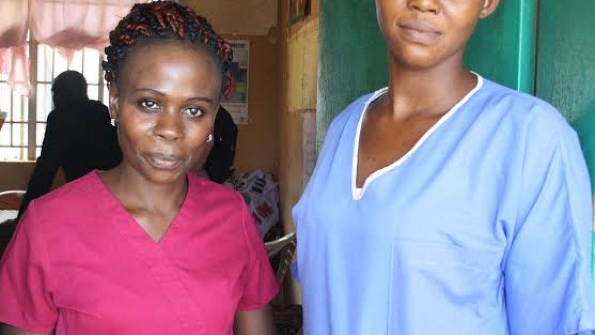 Two community health workers