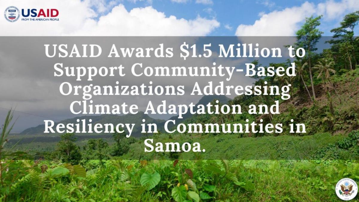 USAID Awards $1.5 Million to Support Community-Based Organizations