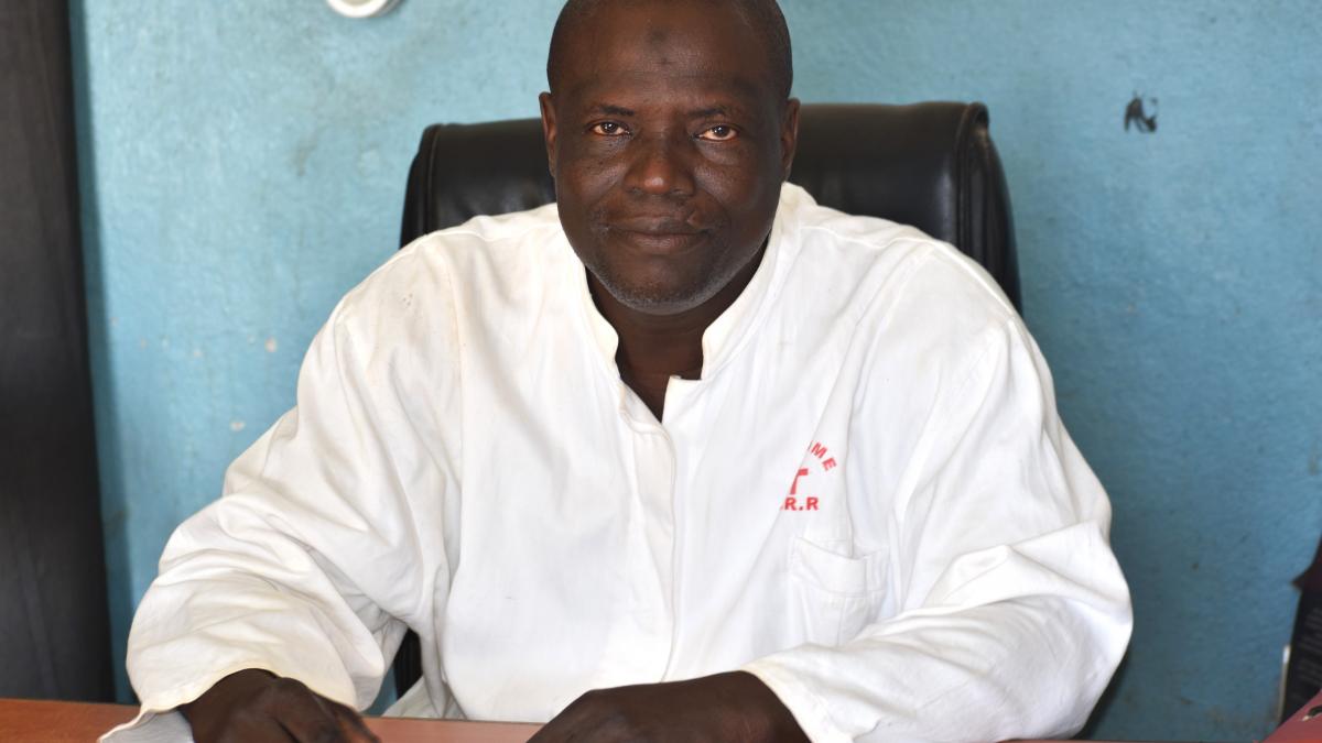 Zoumana Konaté technical director of Mamissa Community Health Center