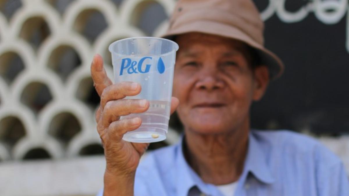 USAID worked with Procter & Gamble in Burma to provide safe drinking water and promote sanitation practices for some of the country's most vulnerable.