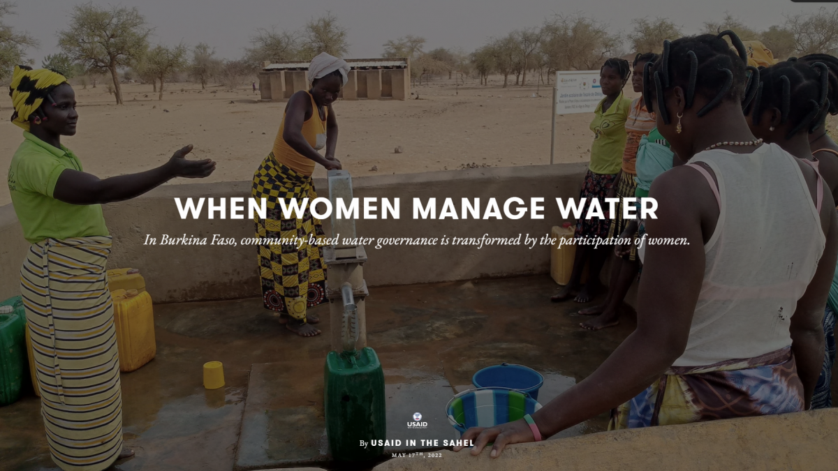 When Women Manage Water Exposure Screenshot
