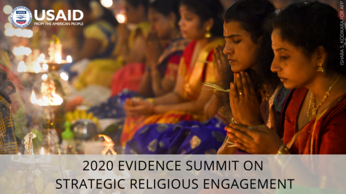 Evidence Summit on Strategic Religious Engagement