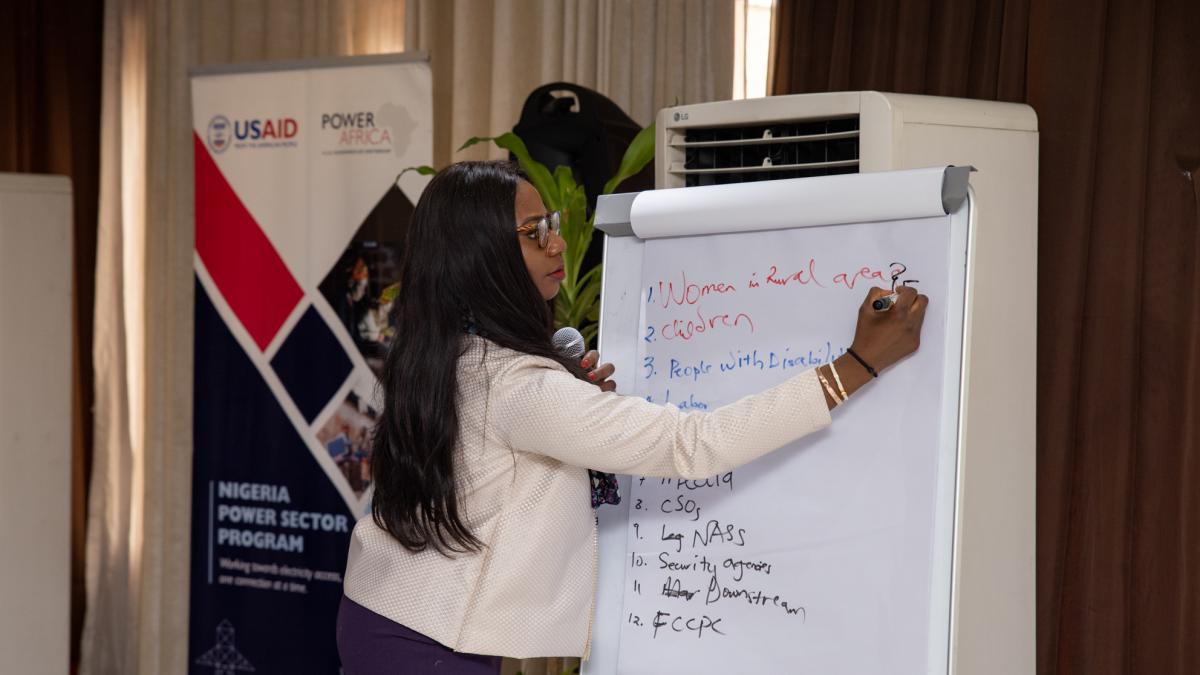 Power Africa Gender Equality and Social Inclusion training in Nigeria