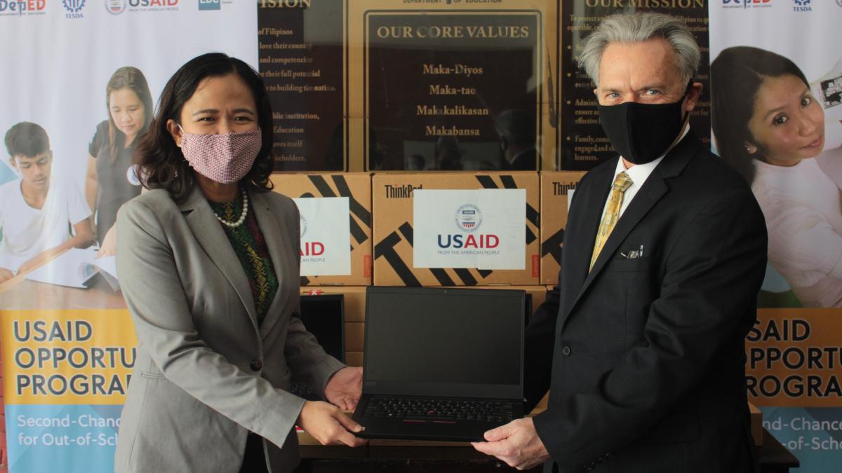 USAID Donates Php16M in Learning Equipment to Support Out-of-School Children and Youth
