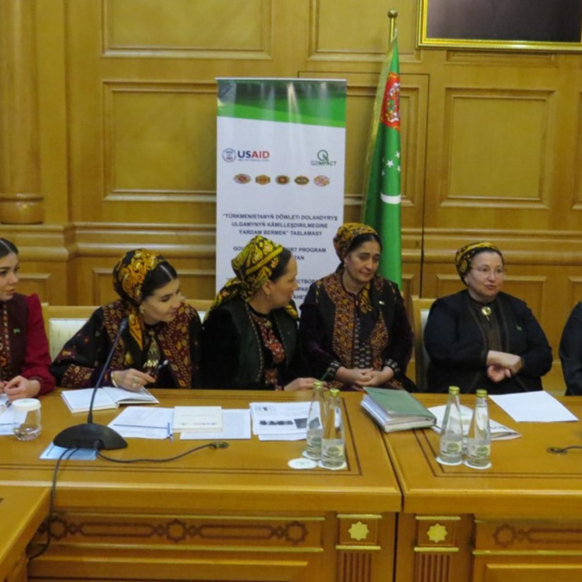 USAID AND WOMEN’S UNION OF TURKMENISTAN PROMOTE GENDER EQUALITY IN TURKMENISTAN