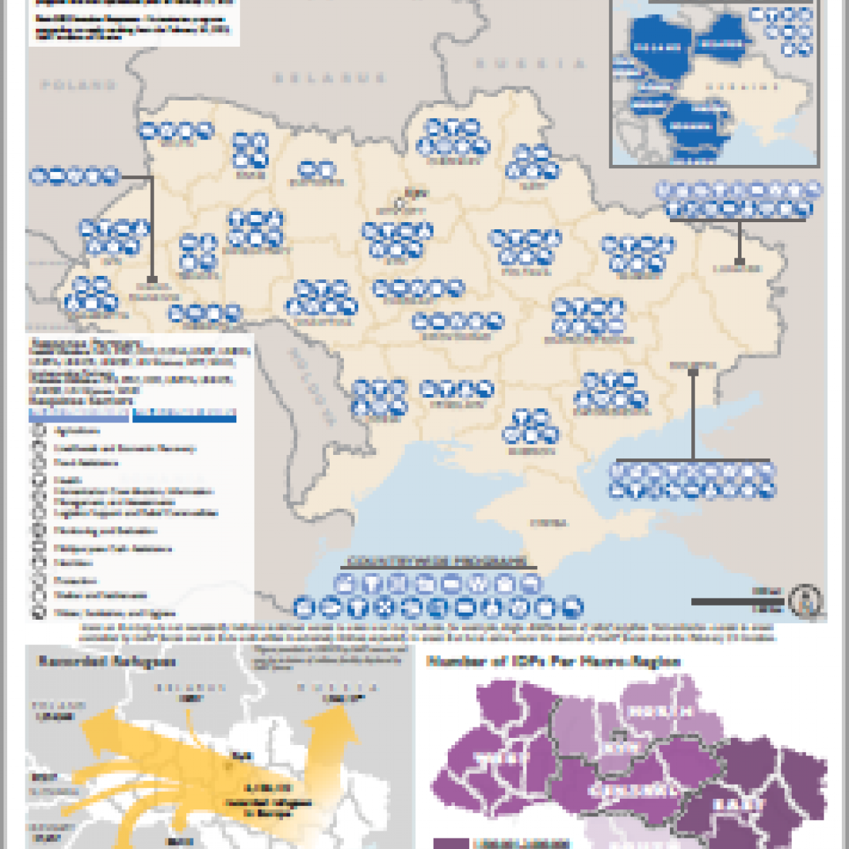 2022-08-05 USG Ukraine Complex Emergency Program Map