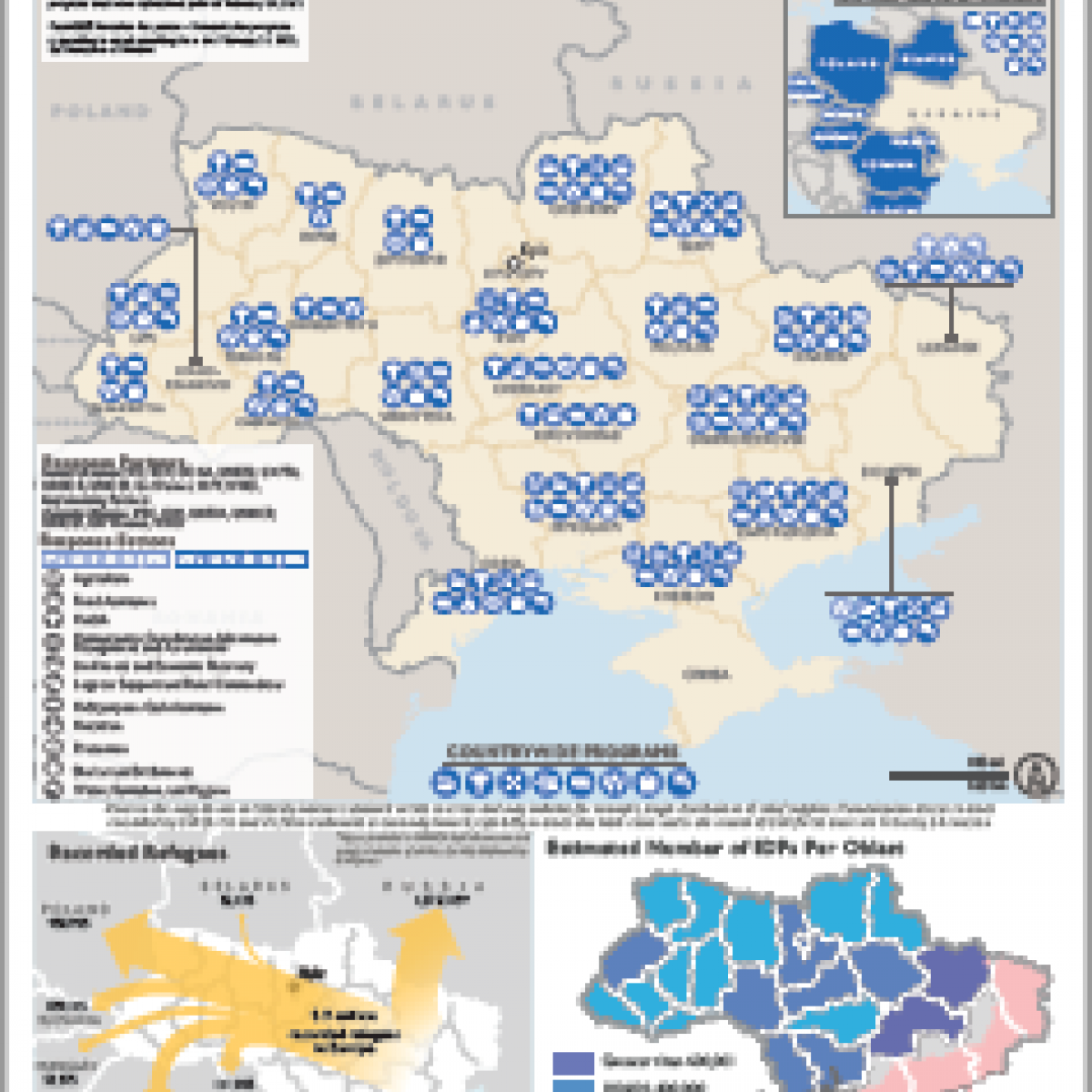 2023-11-09 USG Ukraine Complex Emergency Program Map