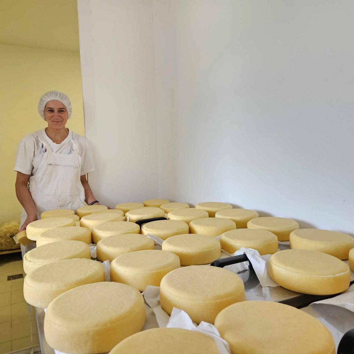 Cheesemaker Miljana Kuljic in her dairy