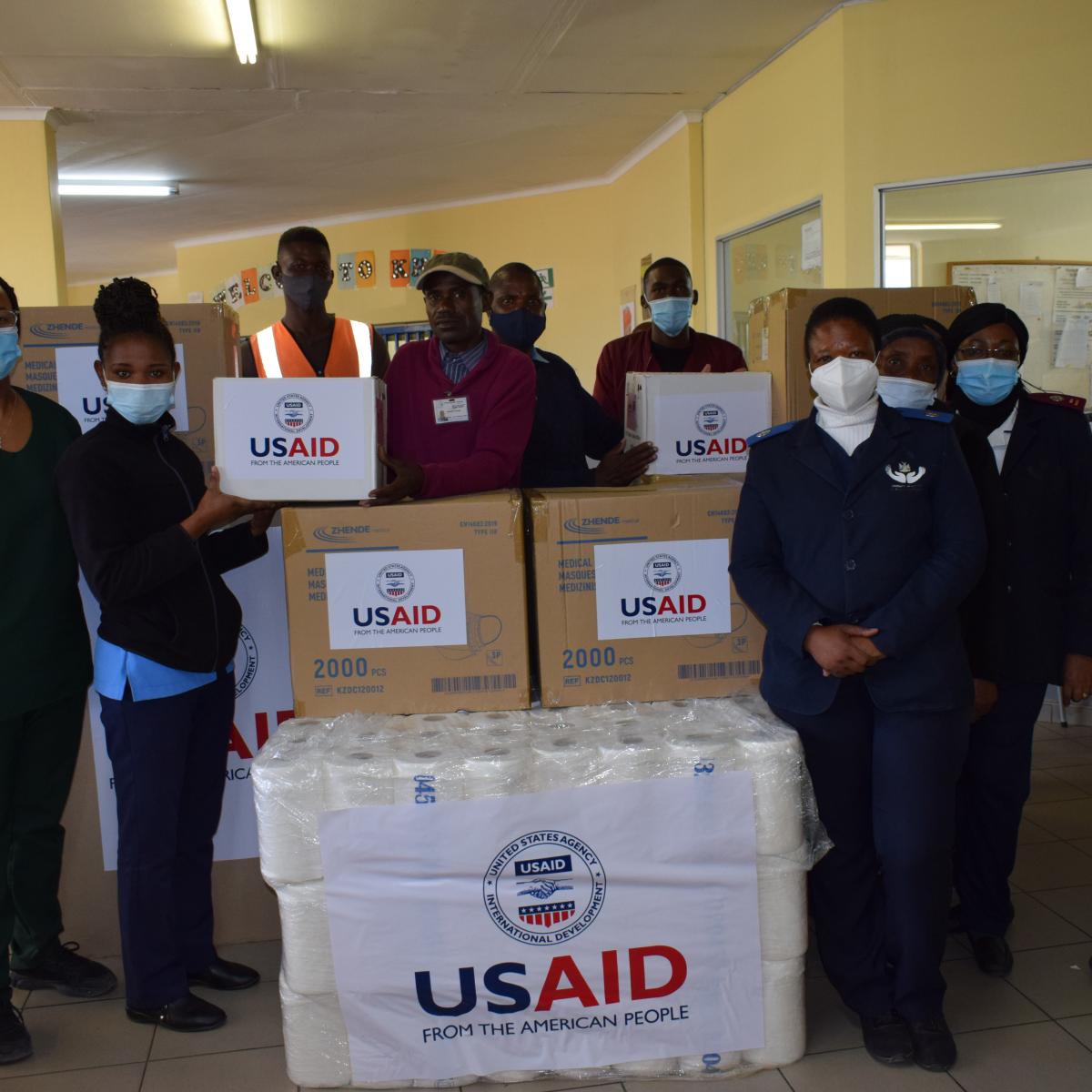 U.S. Government Donates Personal Protective Equipment for Namibia’s COVID-19 Health Care Workers