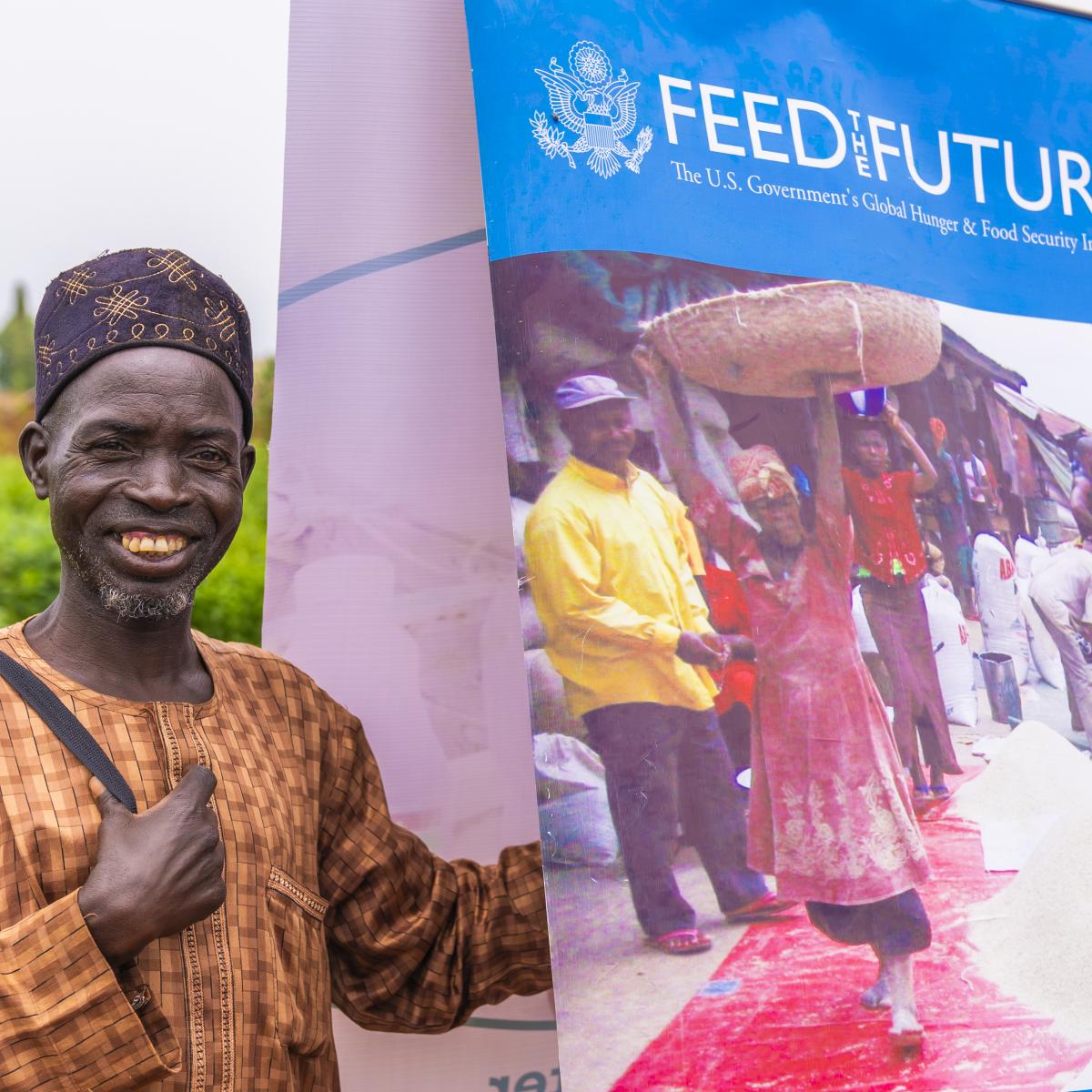 "My family is so happy because we can feed well and pay our children’s school fees with only half of our produce. All the farmers in the group were also happy, and some even obtained better yields than me." 