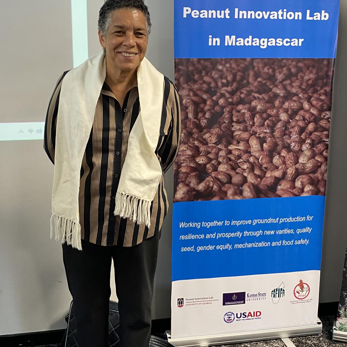 USAID Mission Director Michele Russell launched a new project that will help expand and strengthen climate-smart agricultural production in Madagascar 