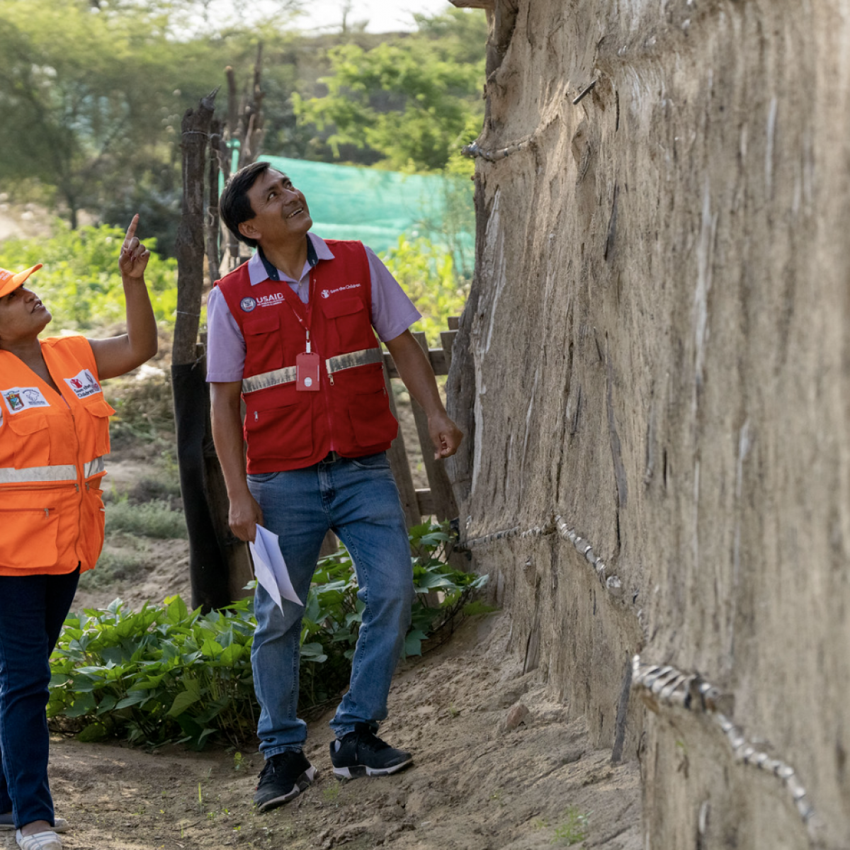 Veronica Rodriguez is a member of the Disaster Risk Management Committee that receives support and capacity building from USAID and Save the Children to be better prepared for disaster response 