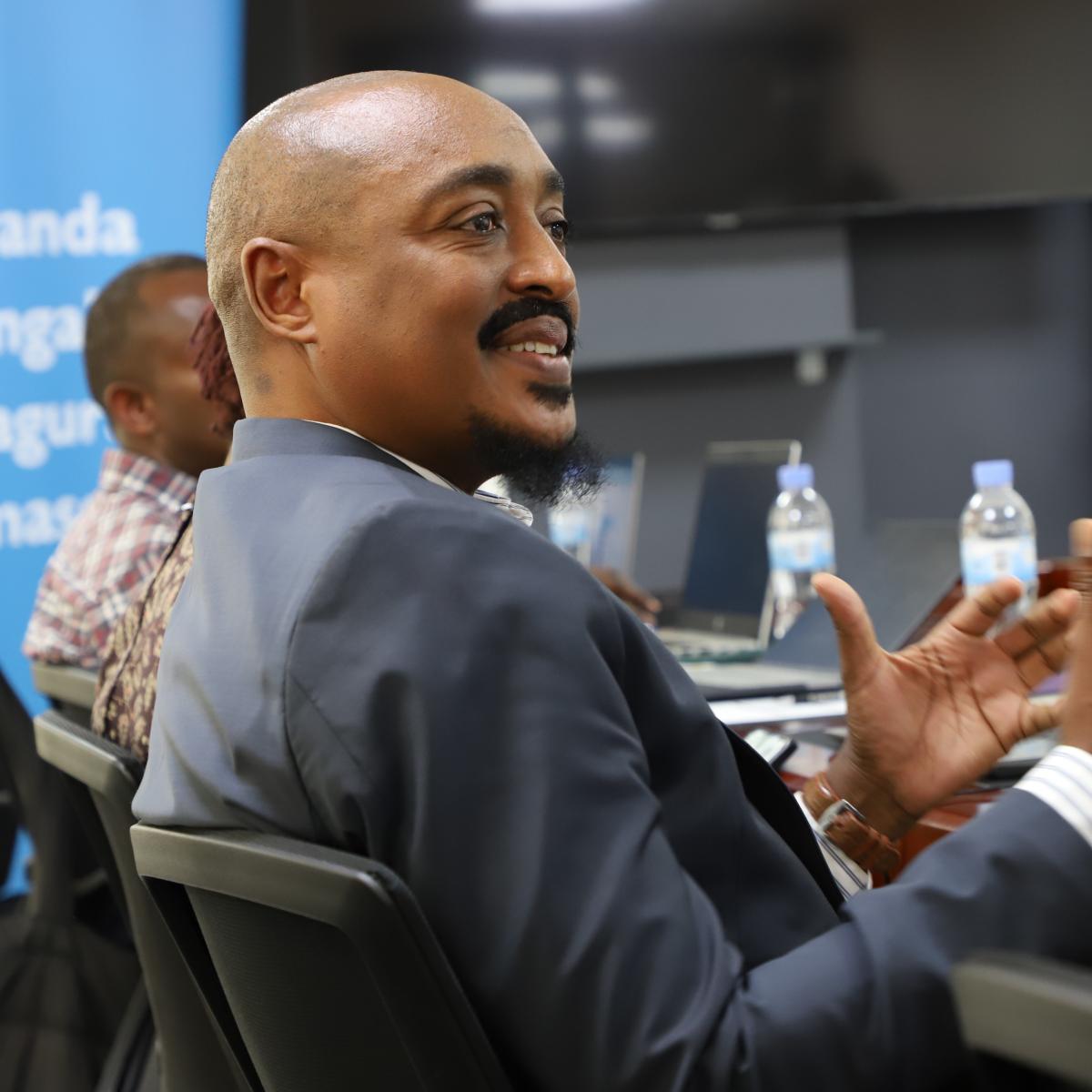 Kirega Clement, National Coordinator for Inclusive Governance, UNDP/Rwanda