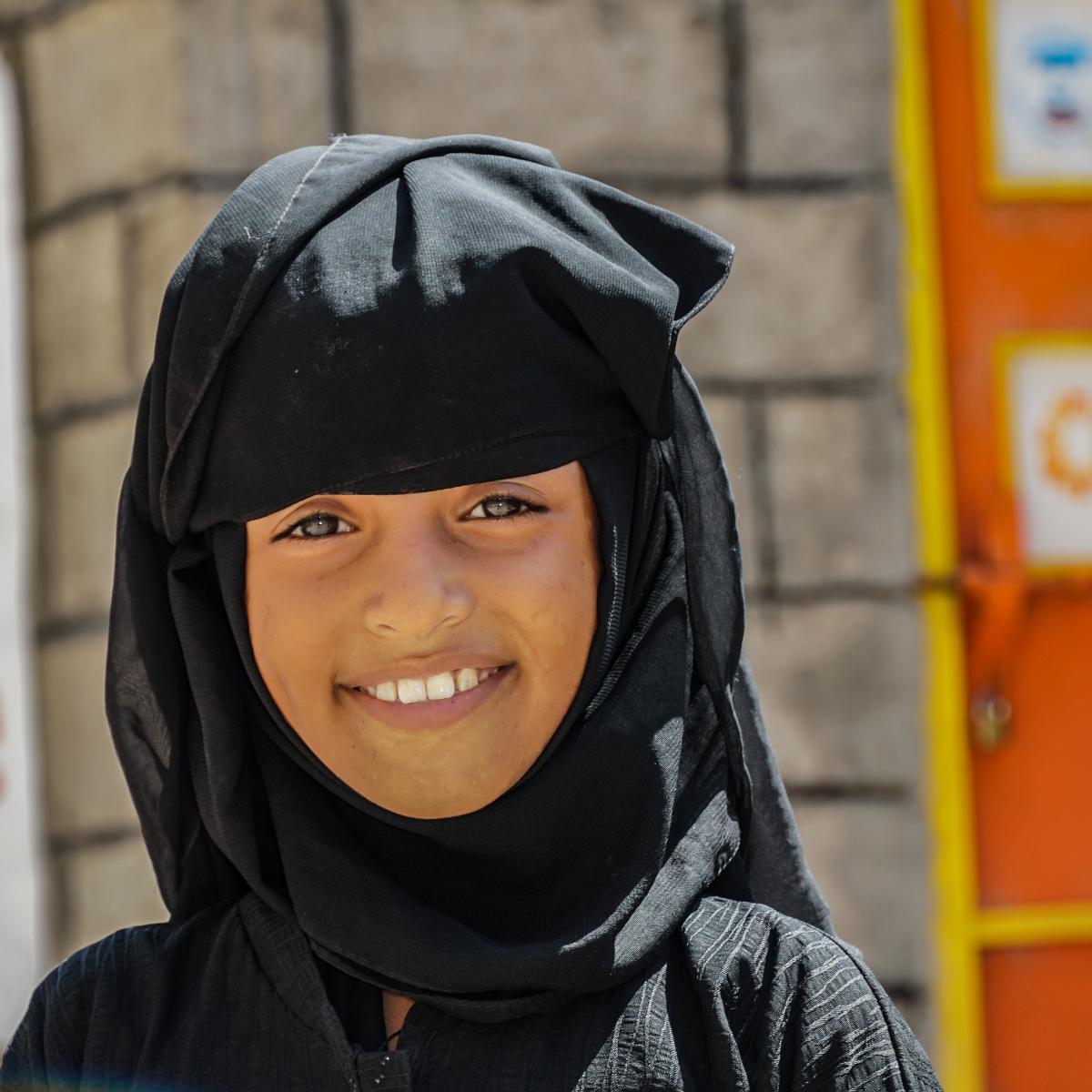 In Yemen, the lack of latrines near homes exposes girls like Rahma* to many health and safety risks. 