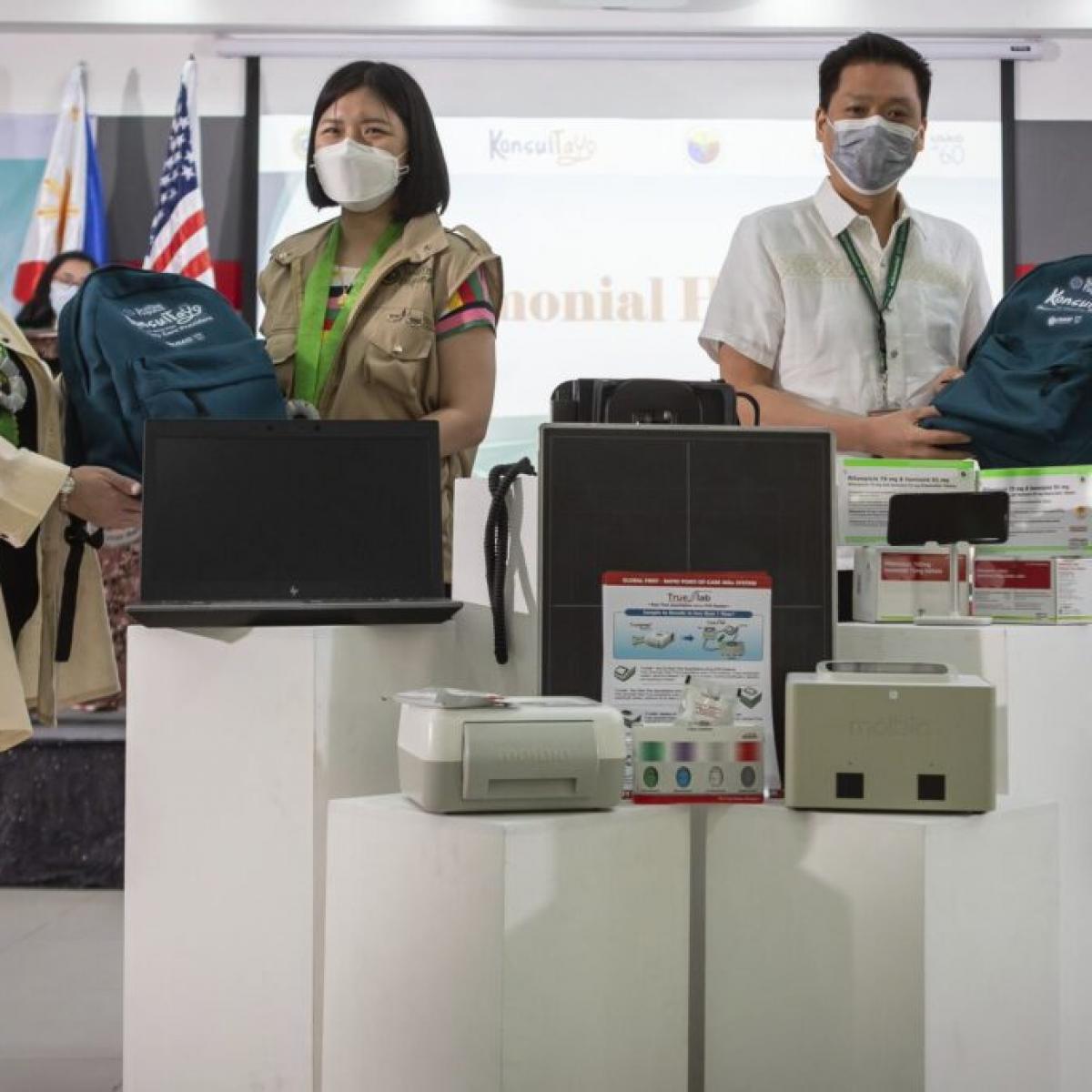 U.S., Global Partner Donate Tools to Improve TB Service