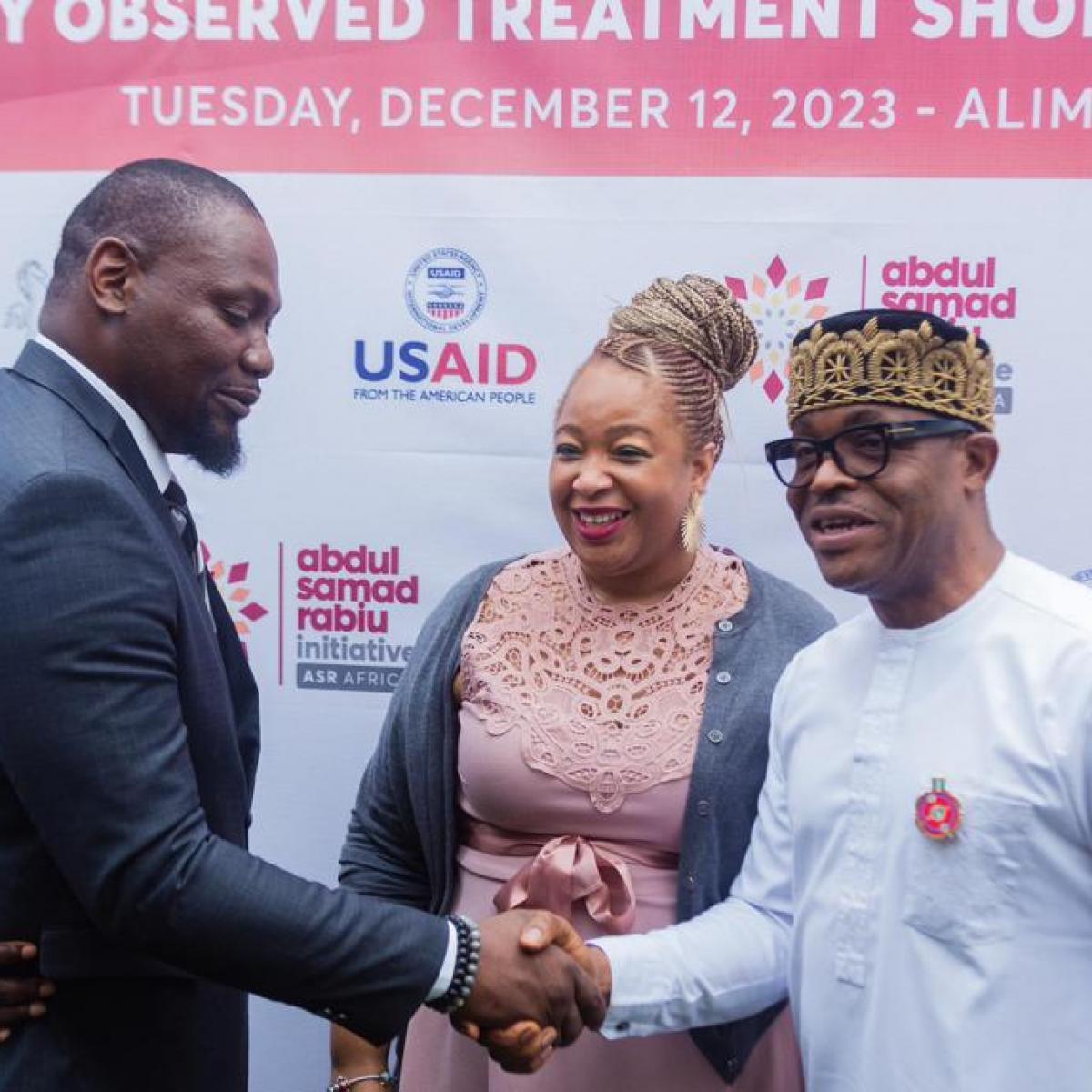 Joining Forces U.S. Government and Abdul Samad Rabiu Africa Initiative Partner in Fight against Tuberculosis