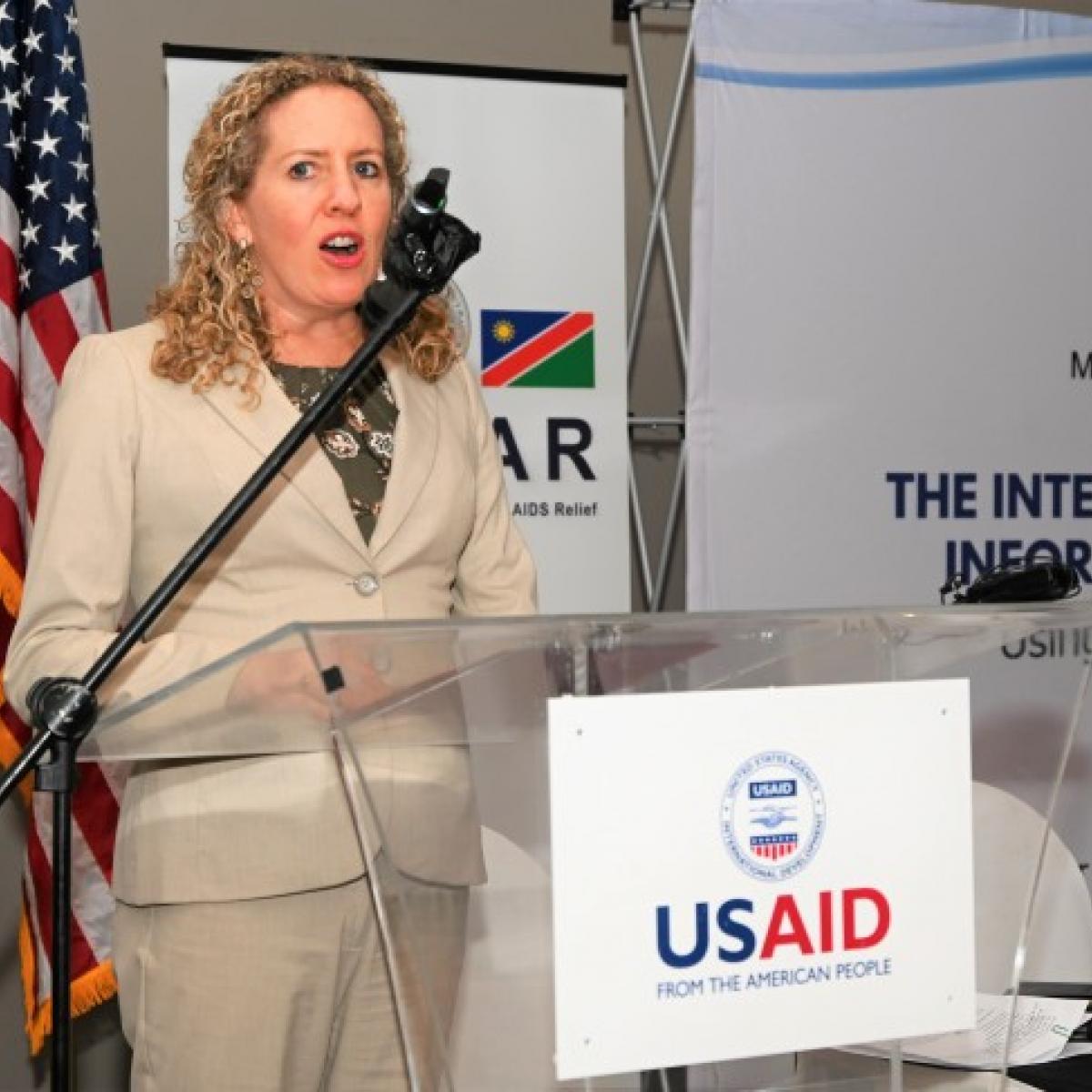 Jessica Long, U.S. Chargé d’Affaires of the U.S. Embassy in Namibia