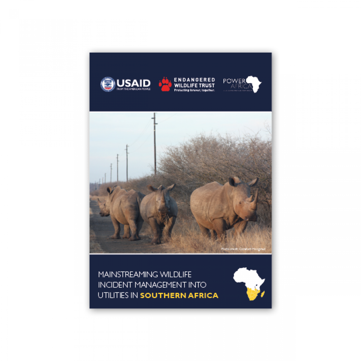 Power Africa Southern Africa Wildlife Guide Cover