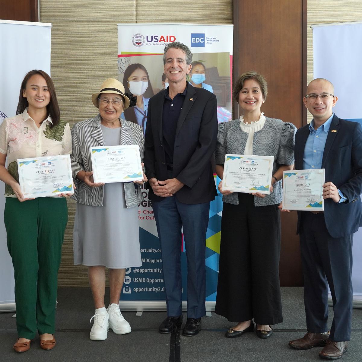 U.S. Provides Php8 Million in Grants to Boost Higher Education Programs for Out-of-School Youth