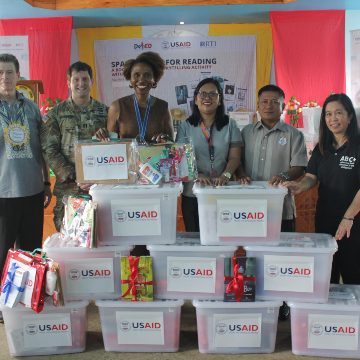 U.S. Donates Php500,000 Worth of Learning Materials to Schools in Santa Ana, Cagayan