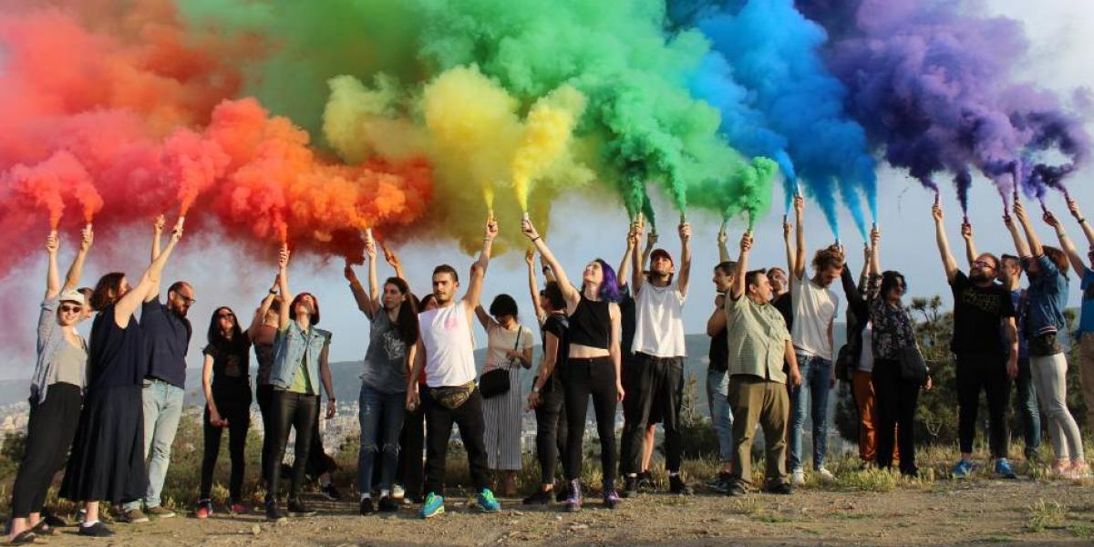 This Pride Month photo was taken on May 17, 2018, by the Equality Movement, a Georgian civil society organization partnering with USAID to advance equal human rights protections for all Georgians. Photo credit: Mikheil Meparishvili, Equality Movement.