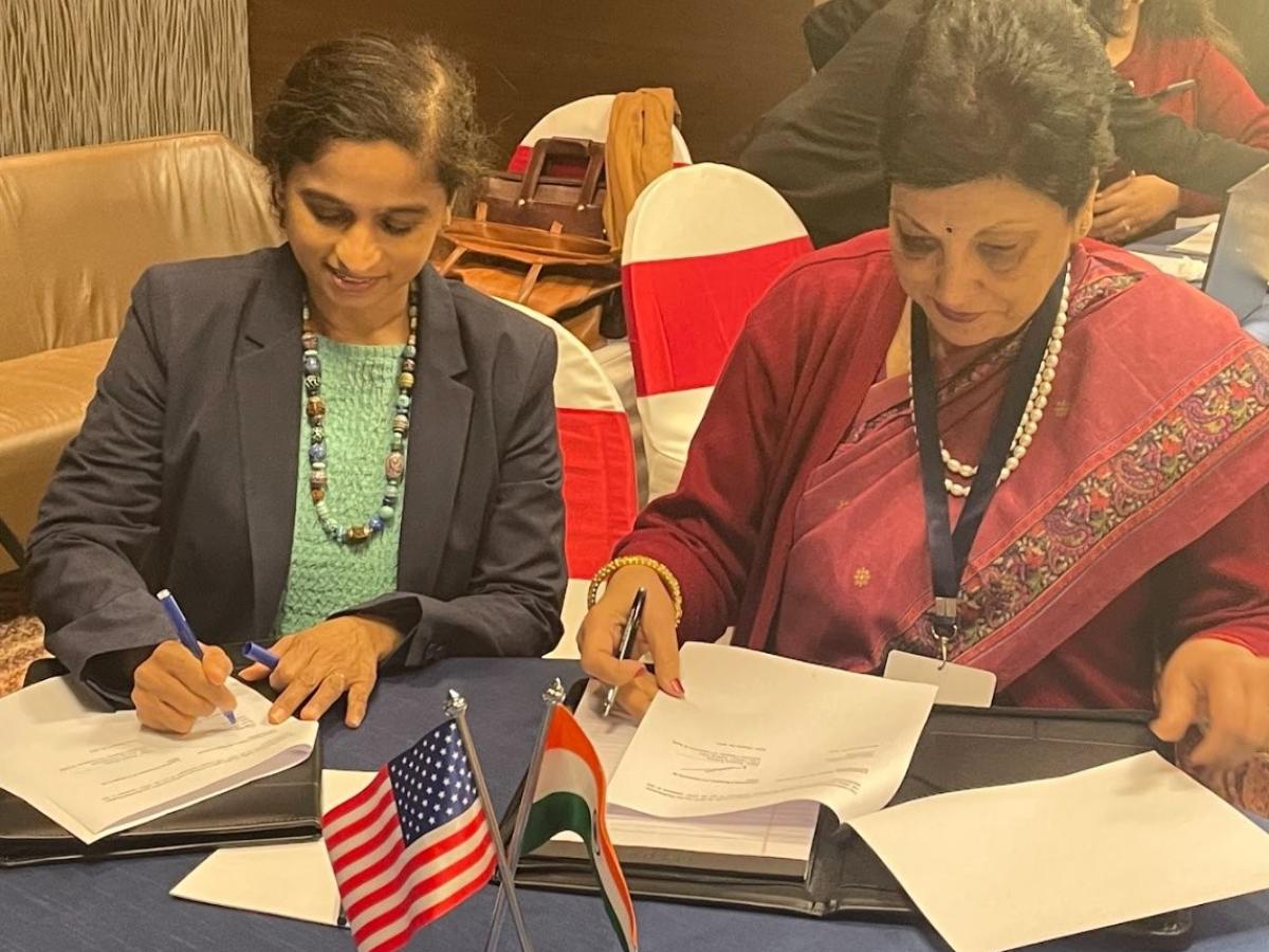 USAID and AMCHAM India Sign Memorandum of Understanding to Enhance Collaboration on Development Programs in India