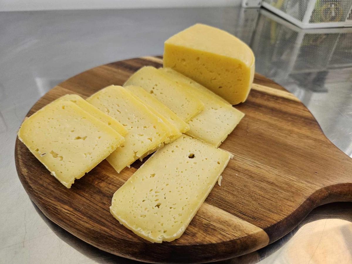 Cheese made at Miljana Kuljic's dairy