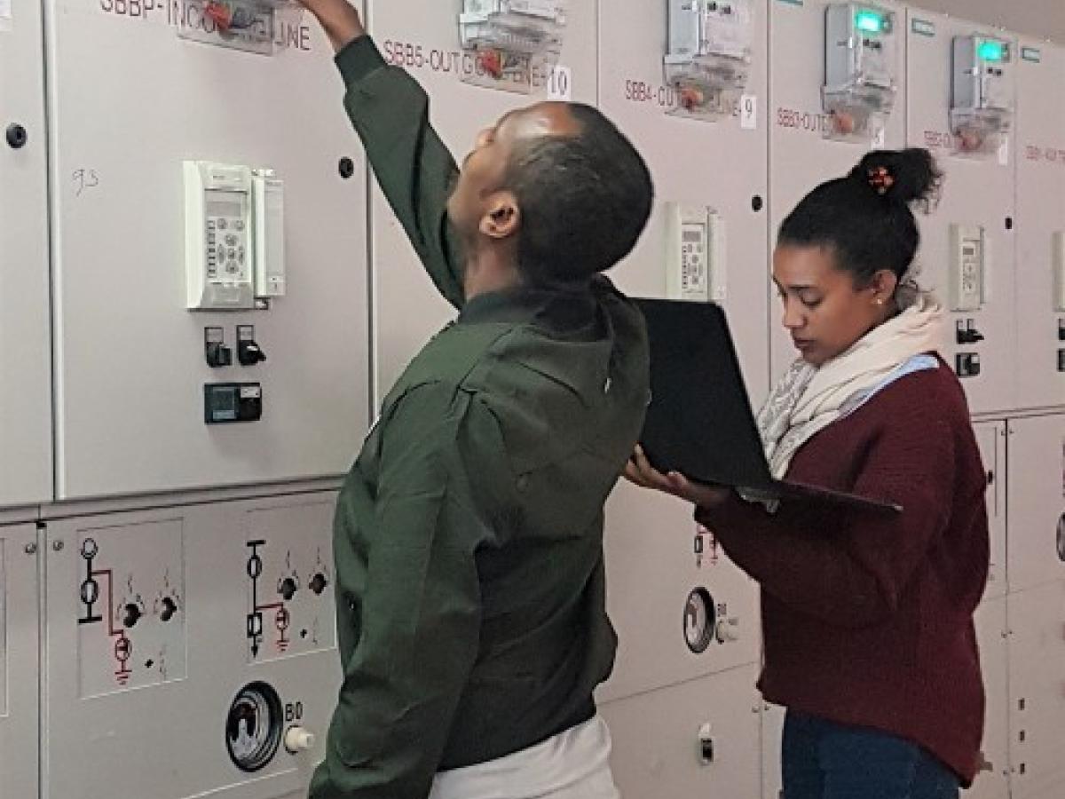 Ethiopian Electric Utility staff