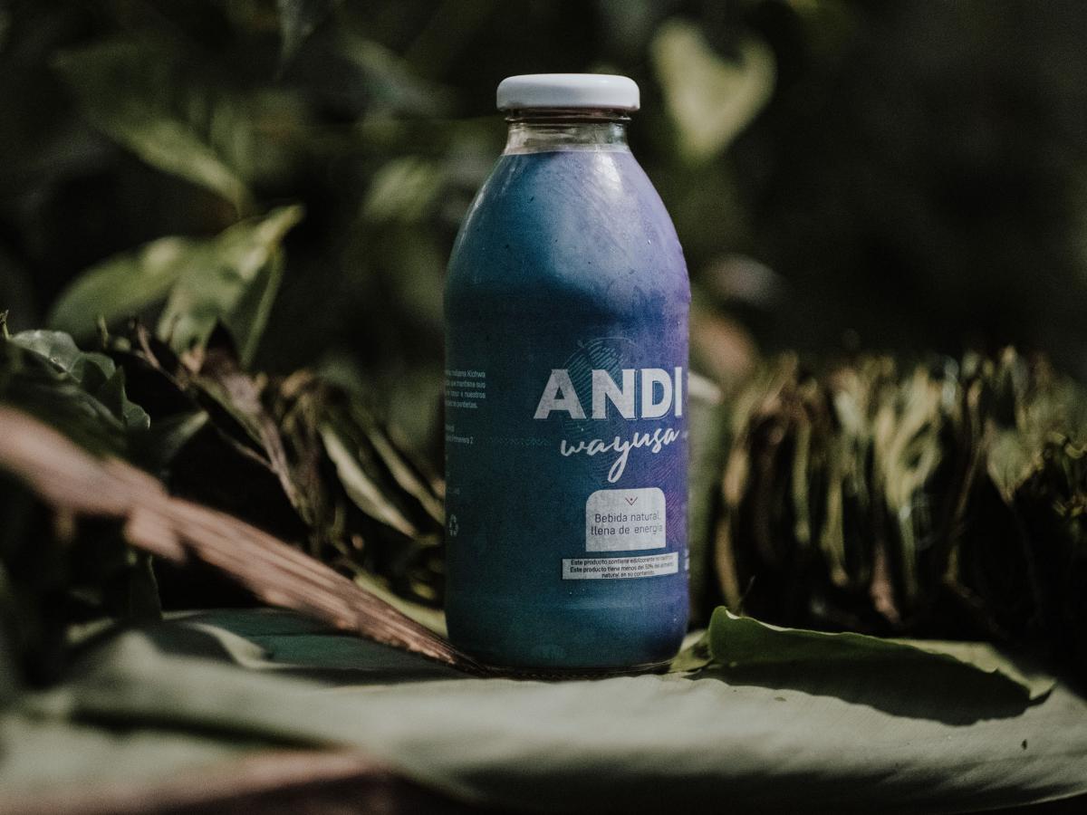A bottle of Andi Wayusa