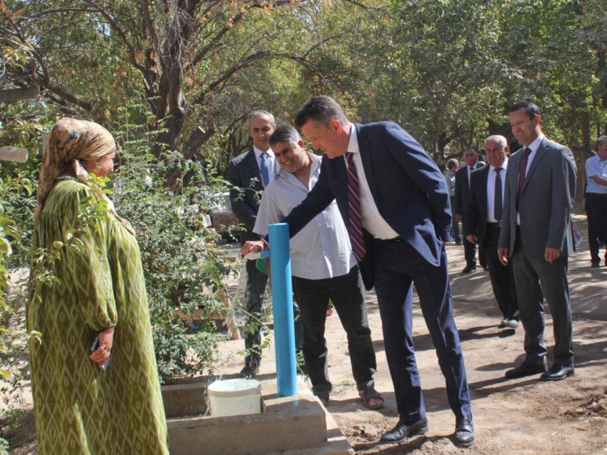 USAID Boosts Access to Water and Sanitation in Khatlon Region