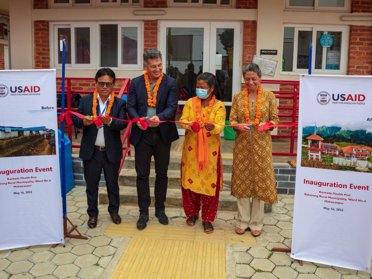 USAID/Nepal Ambassador Inaugurate Makwanpur Health Post