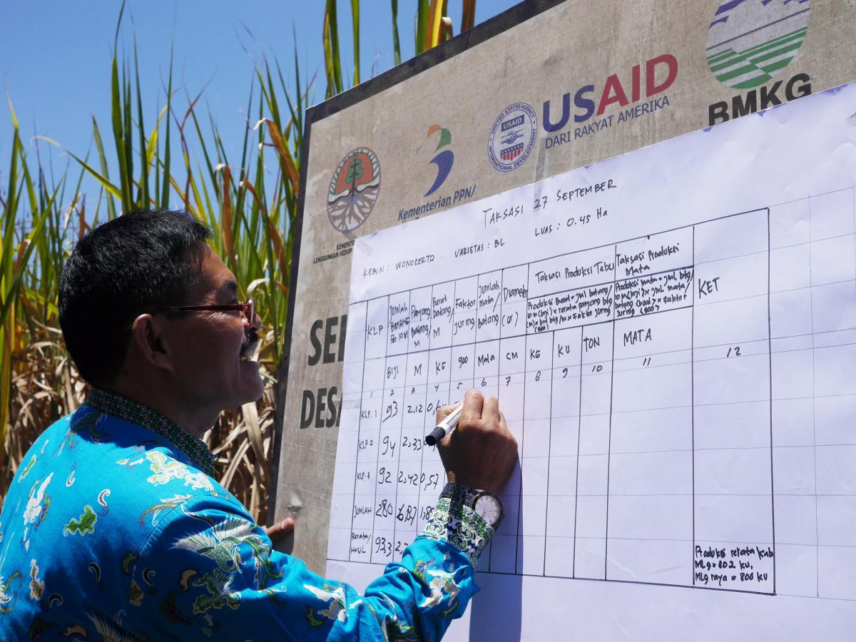Masyarakat manfaatkan sistem Informasi Cuaca dan Iklim di Desa Wassu, Maluku Tengah.