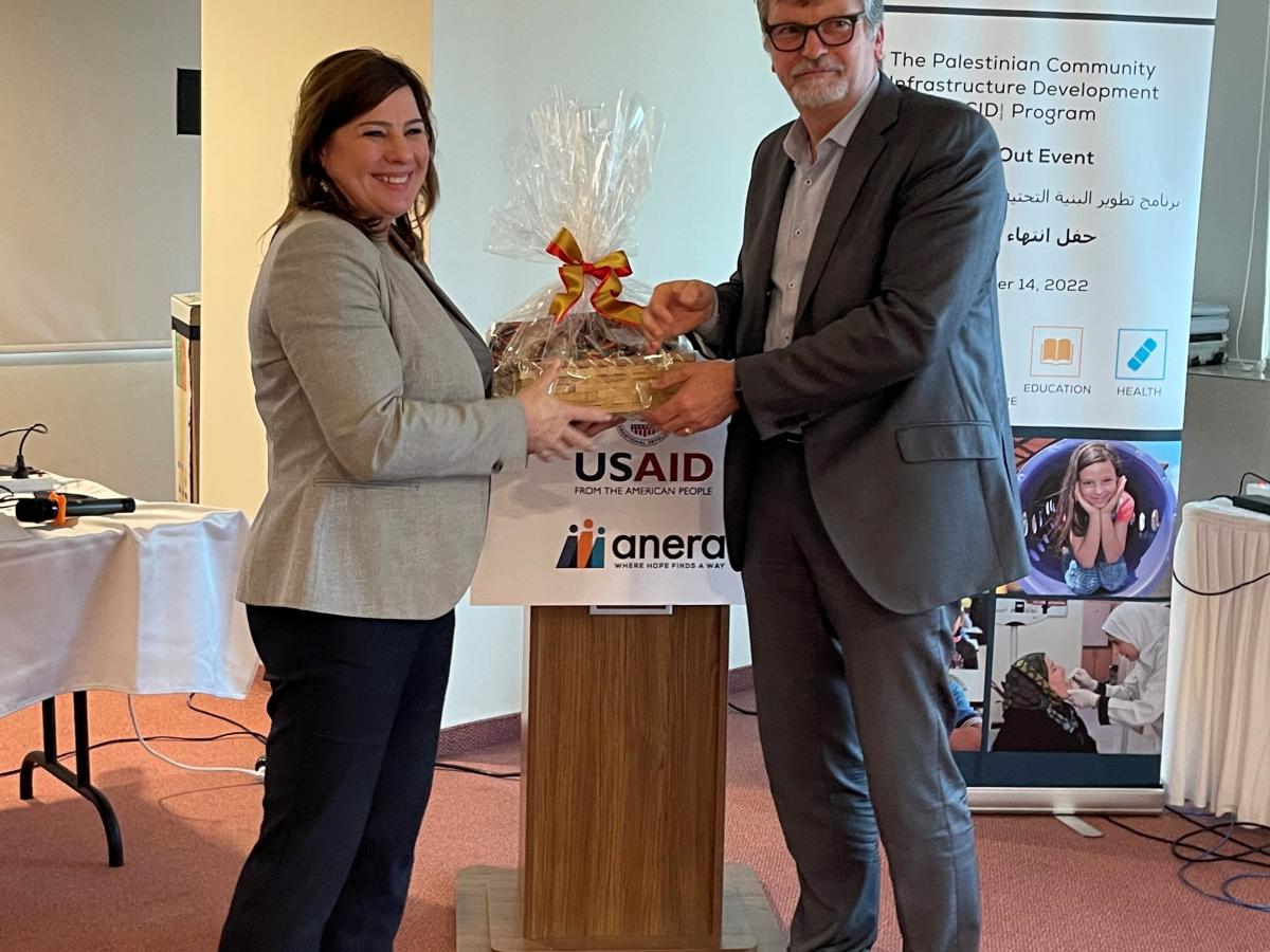 USAID and ANERA Celebrate the Conclusion of the Palestinian Community Infrastructure Development (PCID) Program - Event Photo
