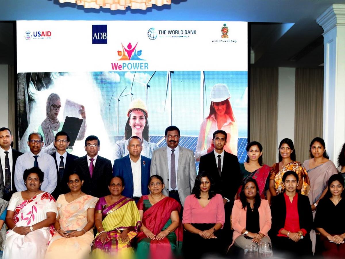 Women working in Sri Lanka’s energy sector gained a powerful tool this week to promote their advancement in the industry with the launch of the Sri Lanka National Chapter of WePOWER.